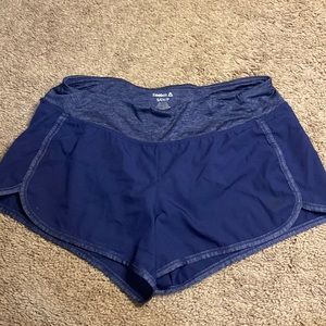 Reebok navy blue athletic shorts